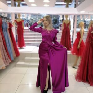 Glamour Grove Prom dress Long Sleeves 5115